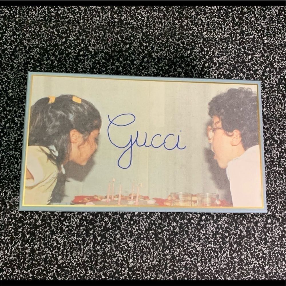 Rare Blue Gucci Gift Box - Picture 2 of 8